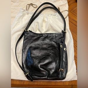 HOBO black convertible backpack to Shoulder bag